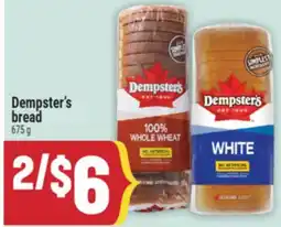 Marché Adonis Dempster's bread offer