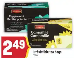 Marché Adonis Irrésistible tea bags offer