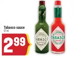 Marché Adonis Tabasco sauce offer