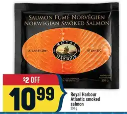 Marché Adonis Royal Harbour Atlantic smoked salmon offer