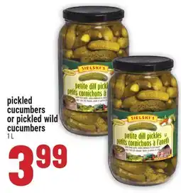 Marché Adonis pickled cucumbers or pickled wild cucumbers offer