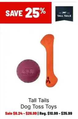 Ren’s Pets Depot Tall Tails Dog Toss Toys offer