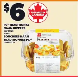 Independent Grocer PC TRADITIONAL NAAN DIPPERS offer