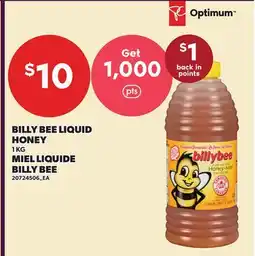 Independent Grocer BILLY BEE LIQUID offer