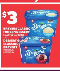 Independent Grocer BREYERS CLASSIC FROZEN DESSERT offer