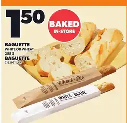 Independent Grocer BAGUETTE WHITE OR WHEAT offer