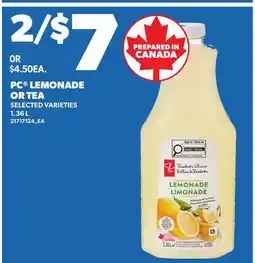 Independent Grocer PC LEMONADE OR TEA offer