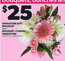 Independent Grocer SIGNATURE GIFT BOUQUET, EACH offer