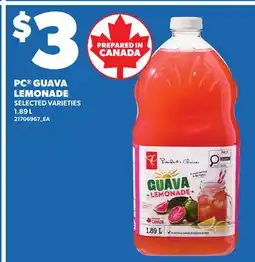 Independent Grocer PC GUAVA LEMONADE offer
