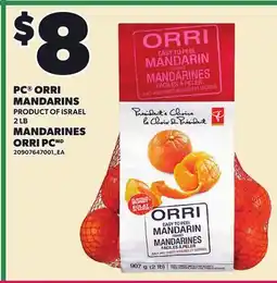 Independent Grocer PC ORRI MANDARINS, 2 LB offer