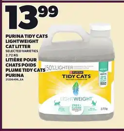 Independent Grocer PURINA TIDY CATS LIGHTWEIGHT CAT LITTER offer