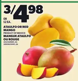 Independent Grocer ATAULFO OR RED MANGO offer
