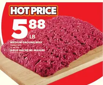 Independent Grocer MEDIUM GROUND BEEF offer