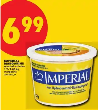 No Frills IMPERIAL MARGARINE, 1.2/1 offer