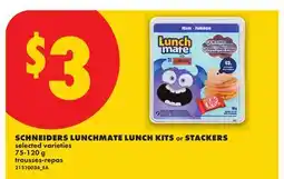 No Frills SCHNEIDERS LUNCHMATE LUNCH KITS or STACKERS offer