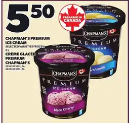 Independent Grocer CHAPMAN'S PREMIUM ICE CREAM offer
