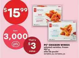 No Frills PC CHICKEN WINGS offer