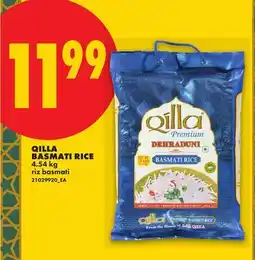 No Frills QILLA BASMATI RICE offer