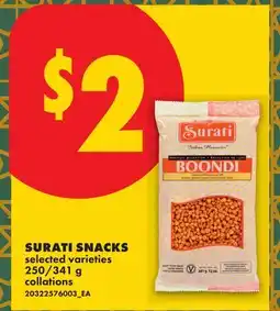No Frills SURATI SNACKS, 250/341 G offer