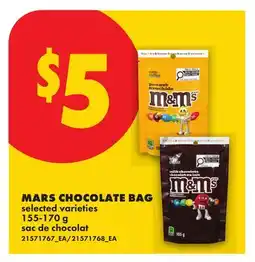 No Frills MARS CHOCOLATE BAG offer