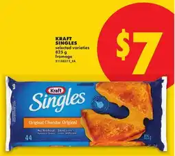 No Frills KRAFT SINGLES offer