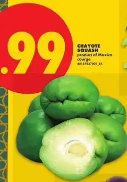 No Frills CHAYOTE SQUASH offer