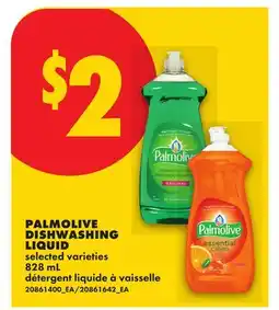 No Frills PALMOLIVE DISHWASHING LIQUID offer