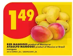 No Frills RED MANGOES OR ATAULFO MANGOES offer