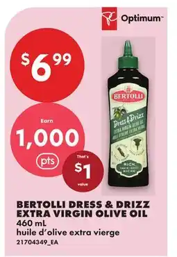 No Frills BERTOLLI DRESS & DRIZZ EXTRA VIRGIN OLIVE OIL offer