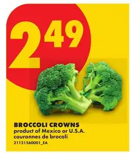 No Frills BROCCOLI CROWNS offer