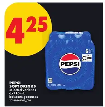 No Frills PEPSI SOFT DRINKS offer
