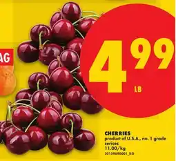 No Frills CHERRIES offer