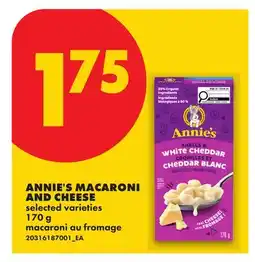No Frills ANNIE'S MACARONI AND CHEESE offer