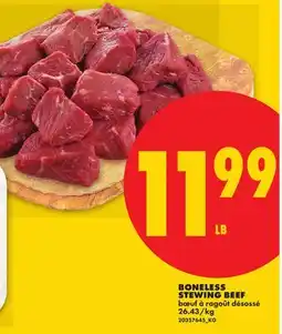 No Frills BONELESS STEWING BEEF offer
