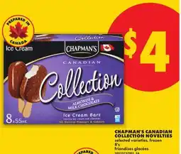 No Frills CHAPMAN'S CANADIAN COLLECTION NOVELTIES, 8'S offer