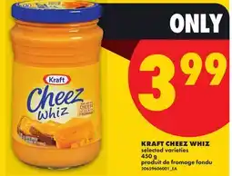 No Frills KRAFT CHEEZ WHIZ offer