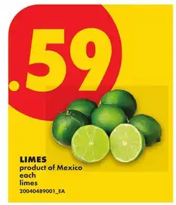 No Frills LIMES offer