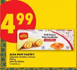 No Frills ALFA PUFF PASTRY offer
