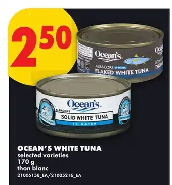 No Frills OCEAN'S WHITE TUNA offer