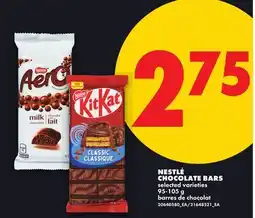 No Frills NESTLÉ CHOCOLATE BARS offer