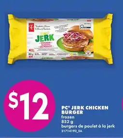 No Frills PC JERK CHICKEN BURGER offer