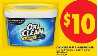 No Frills OXI CLEAN STAIN REMOVER, 1.28/1 offer
