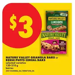 No Frills NATURE VALLEY GRANOLA BARS or REESE PUFFS CEREAL BARS offer