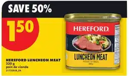 No Frills HEREFORD LUNCHEON MEAT offer