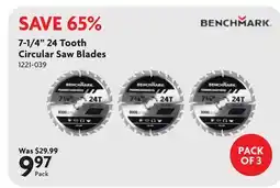 Home Hardware 7 -/24 Tooth Circular Saw Blades offer