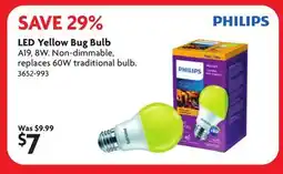 Home Hardware LED Yellow Bug Bulb offer