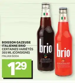 L'Intermarché BOISSON GAZEUSE ITALIENNE | ITALIAN SODA offer