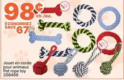 Rossy Pet rope toy offer