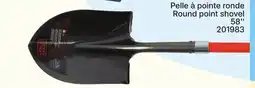 Rossy Round point shovel offer