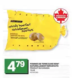 L'Intermarché POMMES DE TERRE NATURELLEMENT IMPARFAITS | POTATOES, 15 LB offer